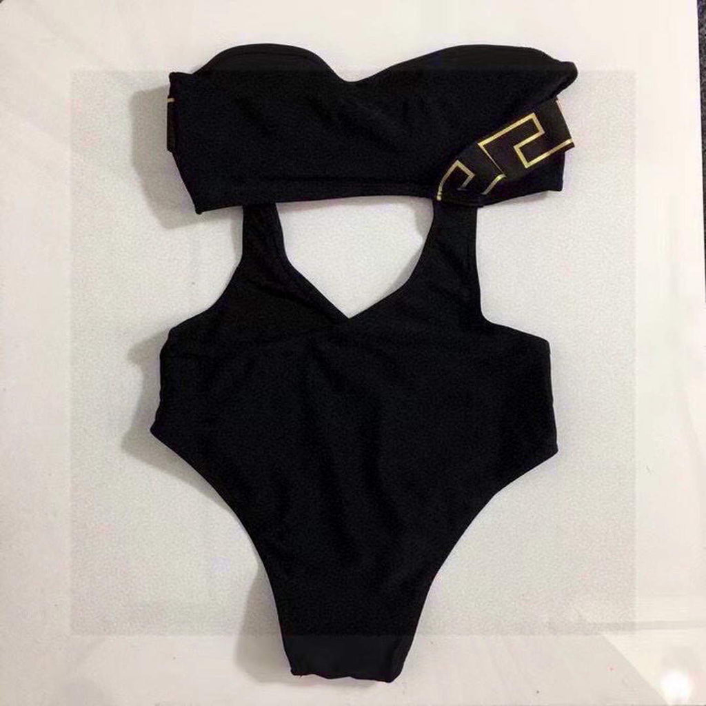Versace Greca Border One-Piece Swimsuit ABD01108