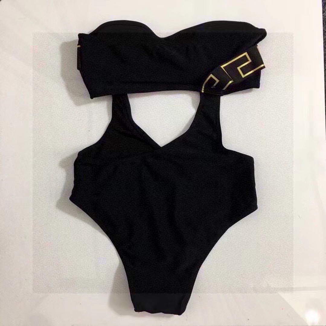 Versace Greca Border One-Piece Swimsuit ABD01108
