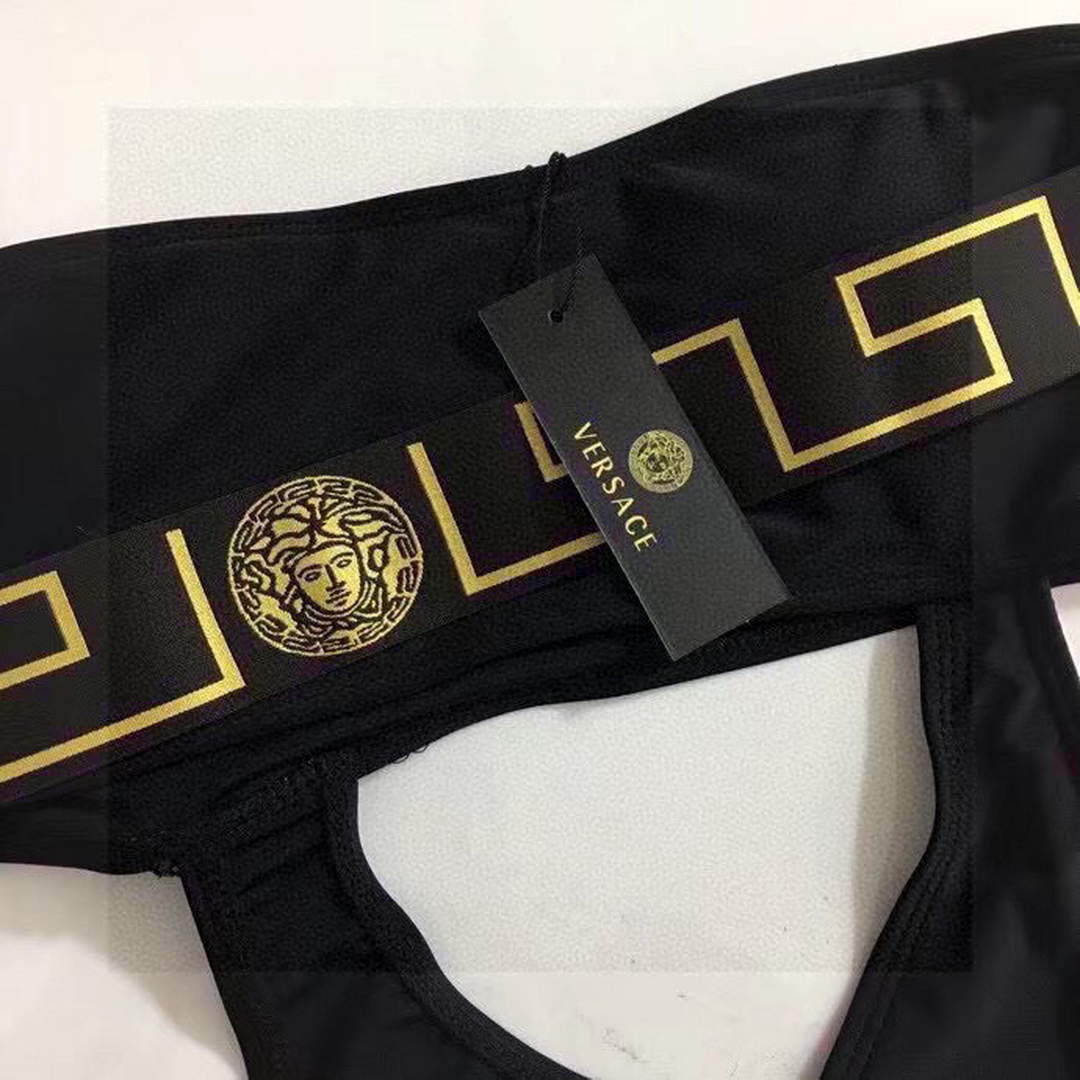Versace Greca Border One-Piece Swimsuit ABD01108