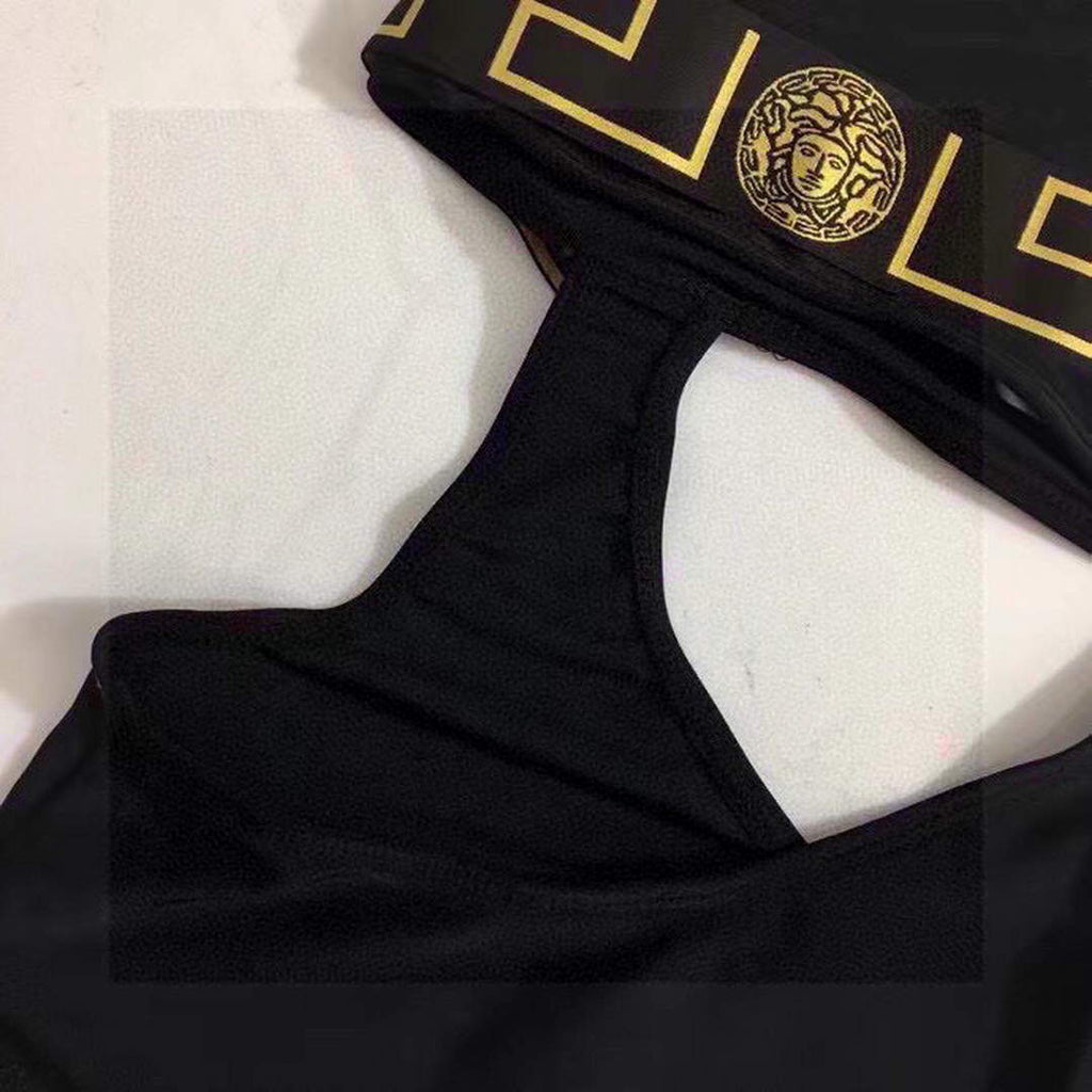 Versace Greca Border One-Piece Swimsuit ABD01108