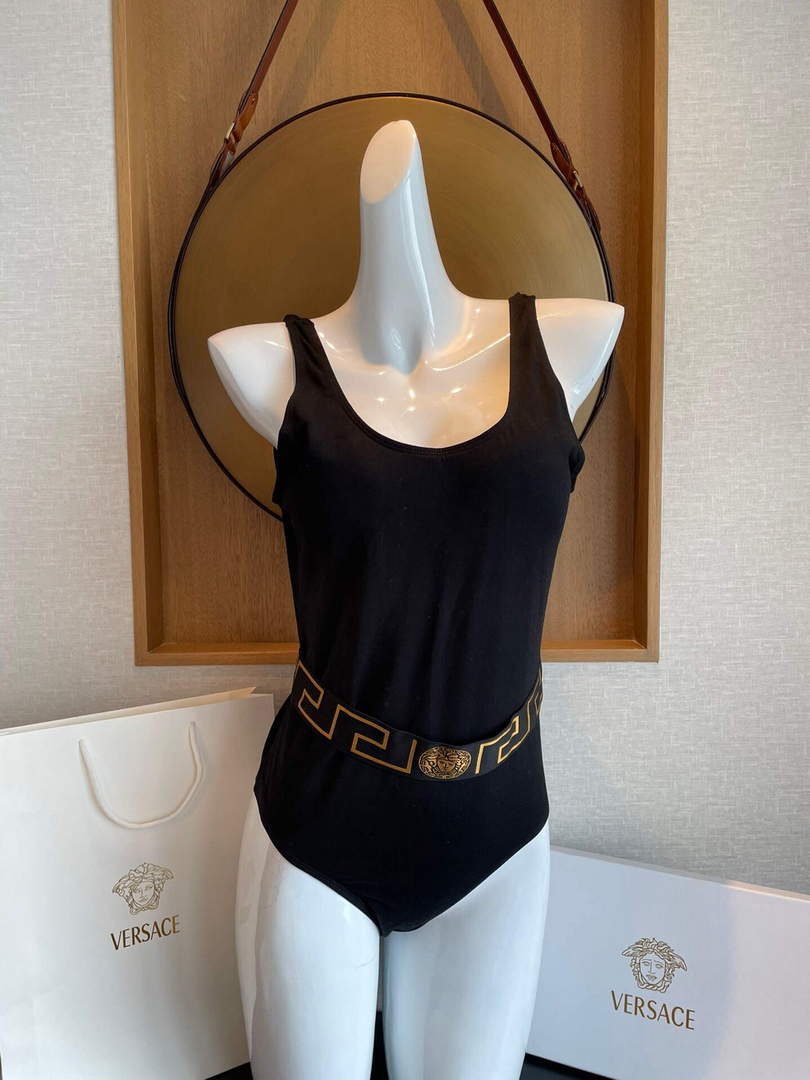 Versace Greca One-Piece Swimsuit 1003204 - S - View 1