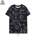 Versace Men la Greca logo Medusa Cystal T-shirt V69616