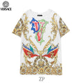 Versace Men la Greca logo Medusa Cystal T-shirt V69619
