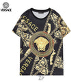 Versace Men la Greca logo Medusa Cystal T-shirt V69620