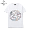 Versace Men la Greca logo Medusa Cystal T-shirt V69642