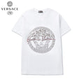 Versace Men la Greca logo Medusa Cystal T-shirt V69644