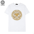 Versace Men la Greca logo Medusa Cystal T-shirt V69652