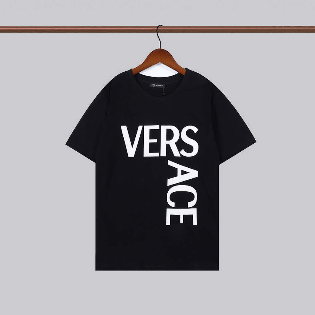 Versace Men la Greca logo Medusa Cystal T-shirt V69661