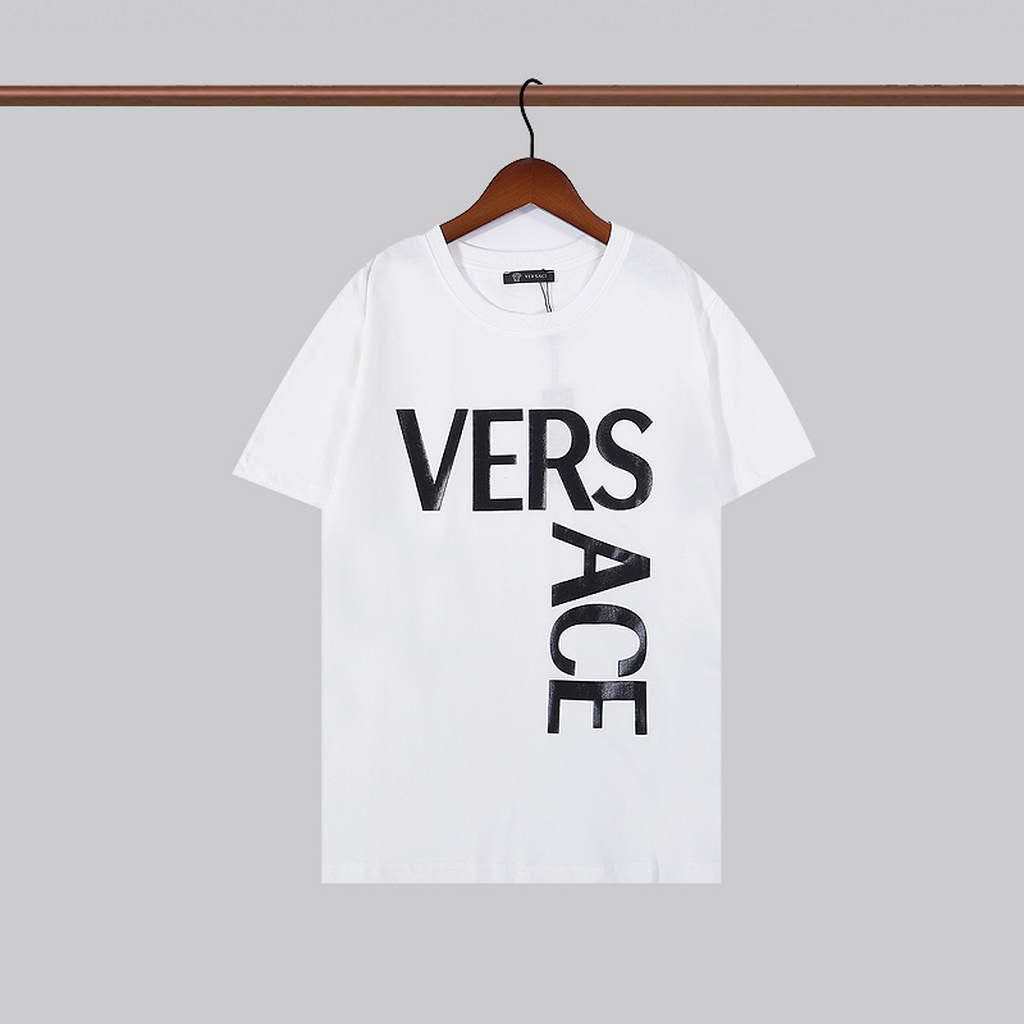 Versace Men la Greca logo Medusa Cystal T-shirt V69662