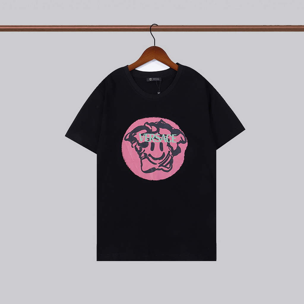 Versace Men la Greca logo Medusa Cystal T-shirt V69665