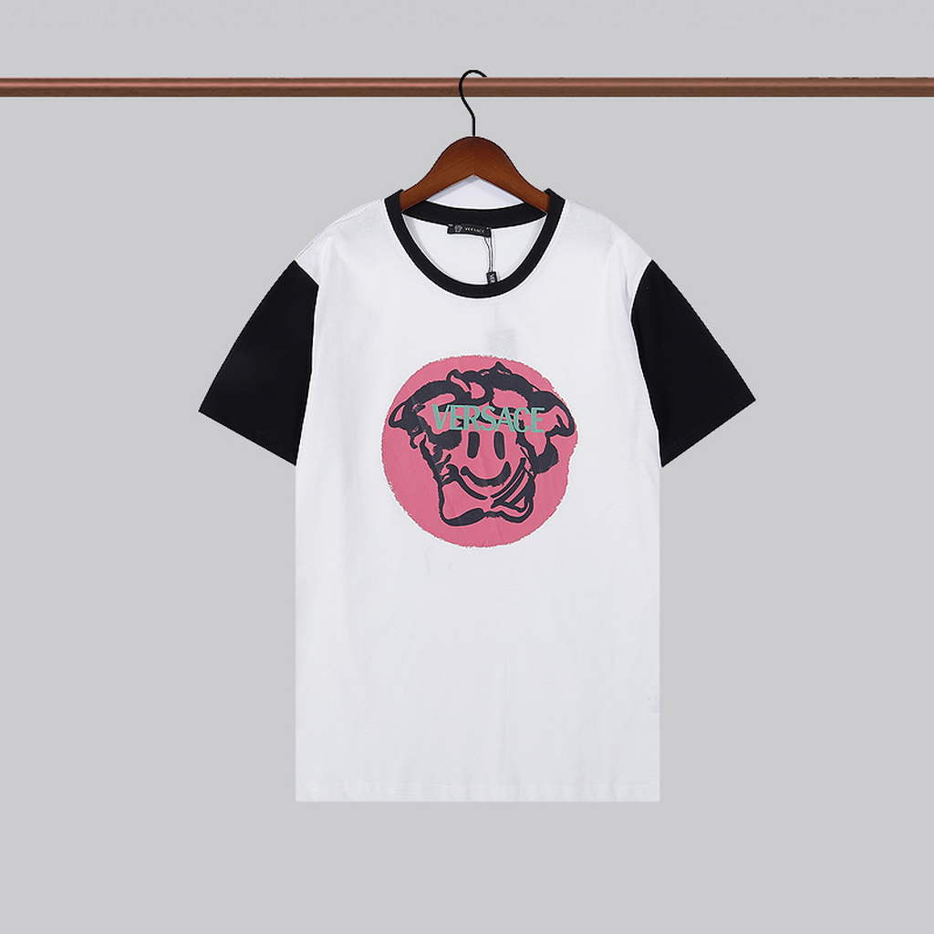 Versace Men la Greca logo Medusa Cystal T-shirt V69666