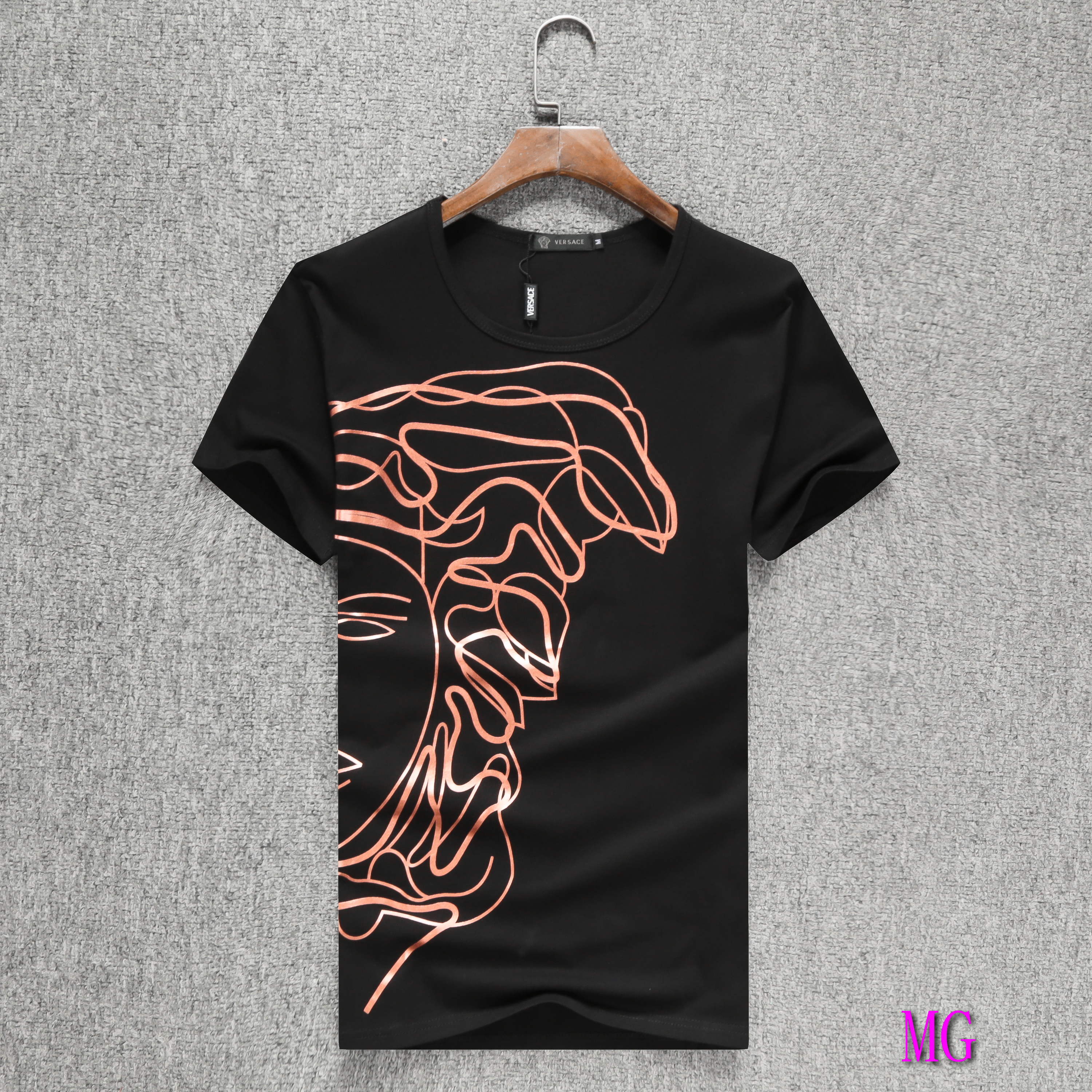 Versace Men T-shirts Wholesale Clothing V69603