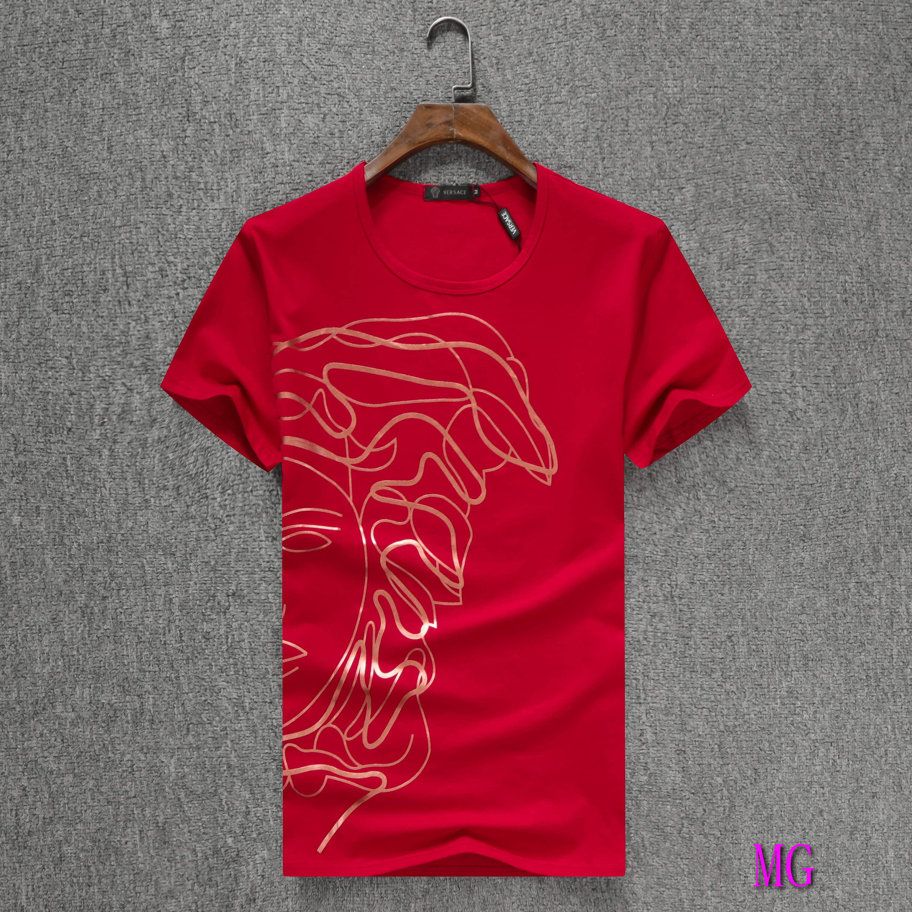 Versace Men T-shirts Wholesale Clothing V69604