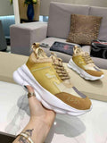 Versace Men Women's Sneakers Designer Versace Tennis Shoes 500353