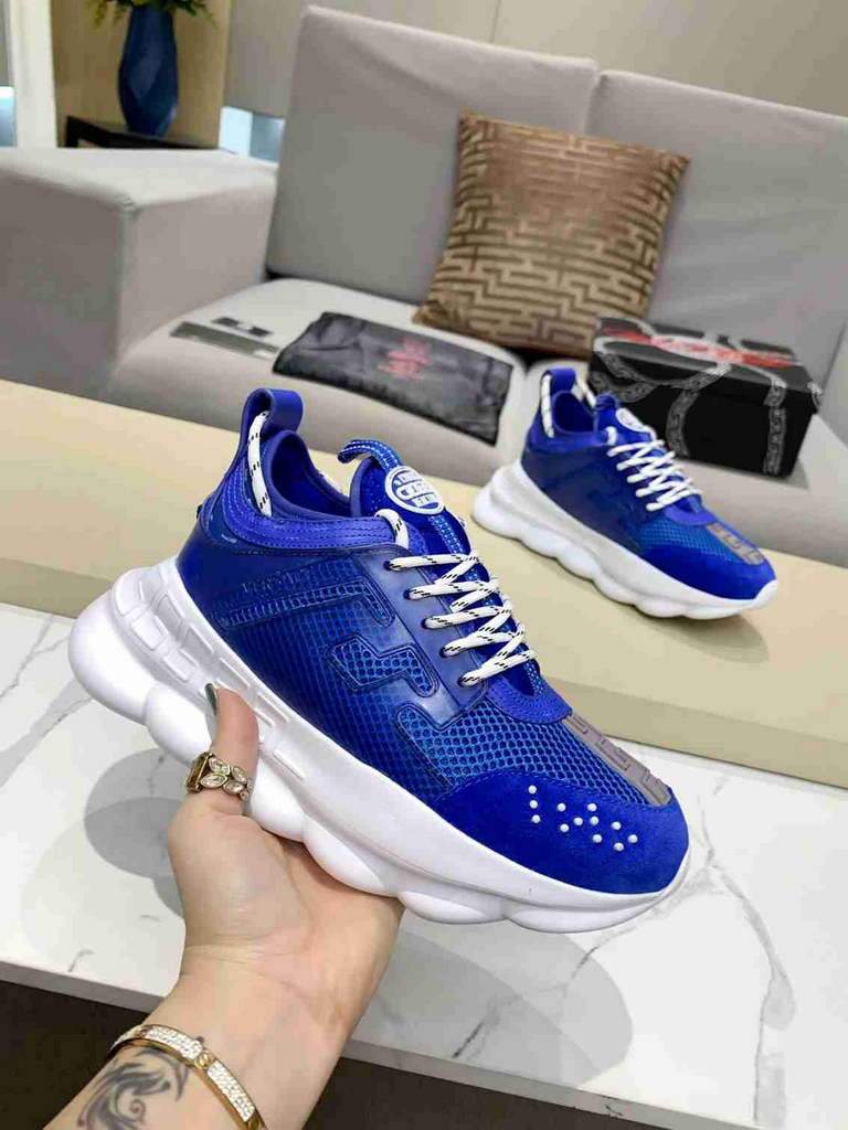 Versace Men Women's Sneakers Designer Versace Tennis Shoes 500360