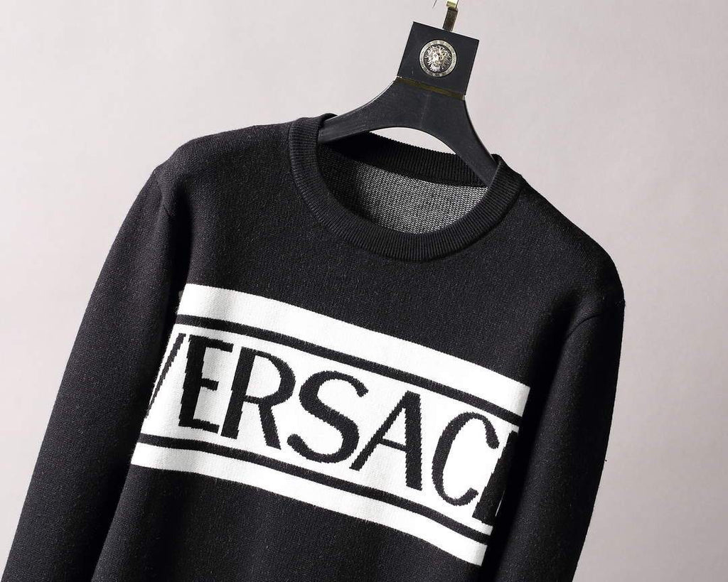 Versace Men's Sweaters Designer Versace Sweaters and Cardigans Clothing 36028