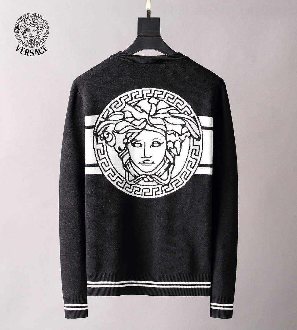 Versace Men's Sweaters Designer Versace Sweaters and Cardigans Clothing 36028