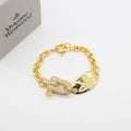 Vivienne Westwood Bracelet Fashion Designer Jewelry V805075 - Default Title - View 1