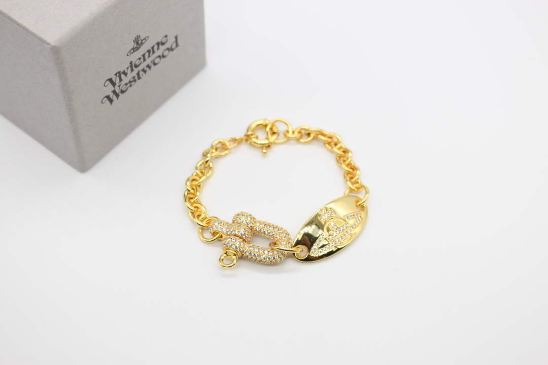 Vivienne Westwood Bracelet Fashion Designer Jewelry V805075 - Default Title - View 1