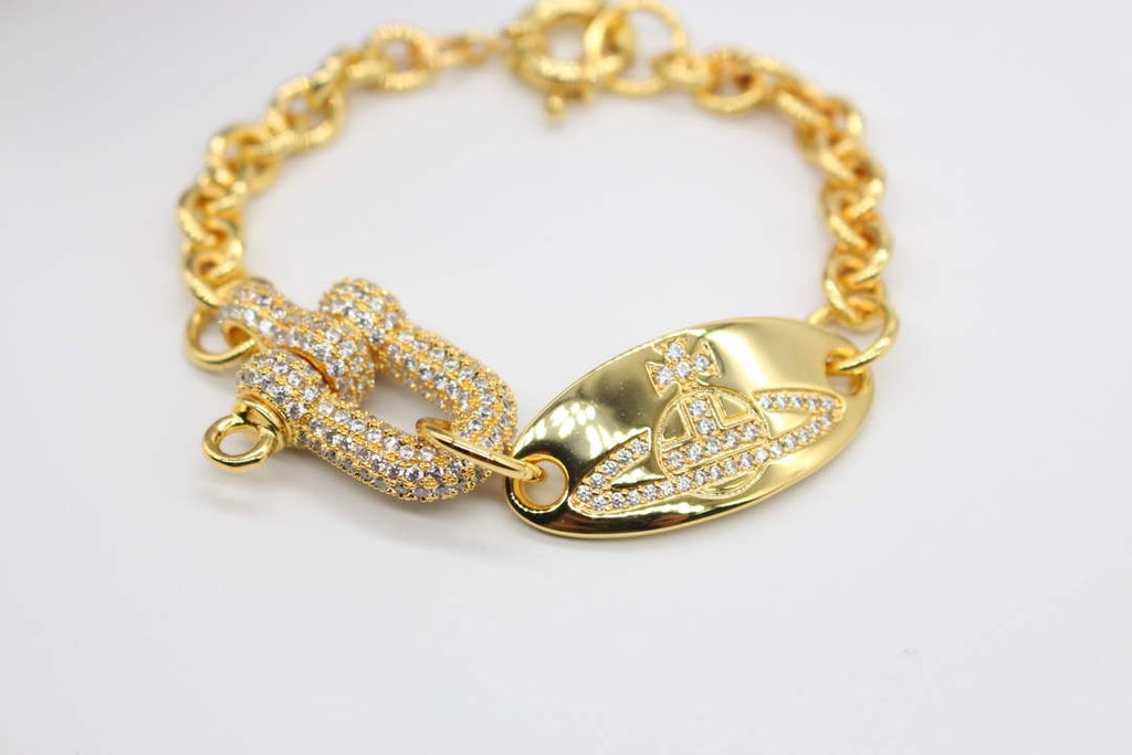 Vivienne Westwood Bracelet Fashion Designer Jewelry V805075