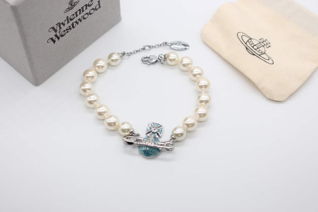 Vivienne Westwood Bracelet Fashion Designer Jewelry V805078 - Default Title - View 1