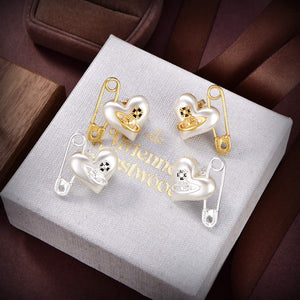 Vivienne Westwood Earrings Fashion Designer Jewelry V805085 - Default Title - View 2