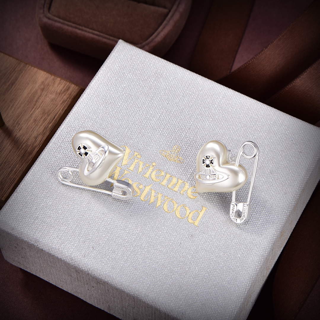Vivienne Westwood Earrings Fashion Designer Jewelry V805085 - Default Title - View 1