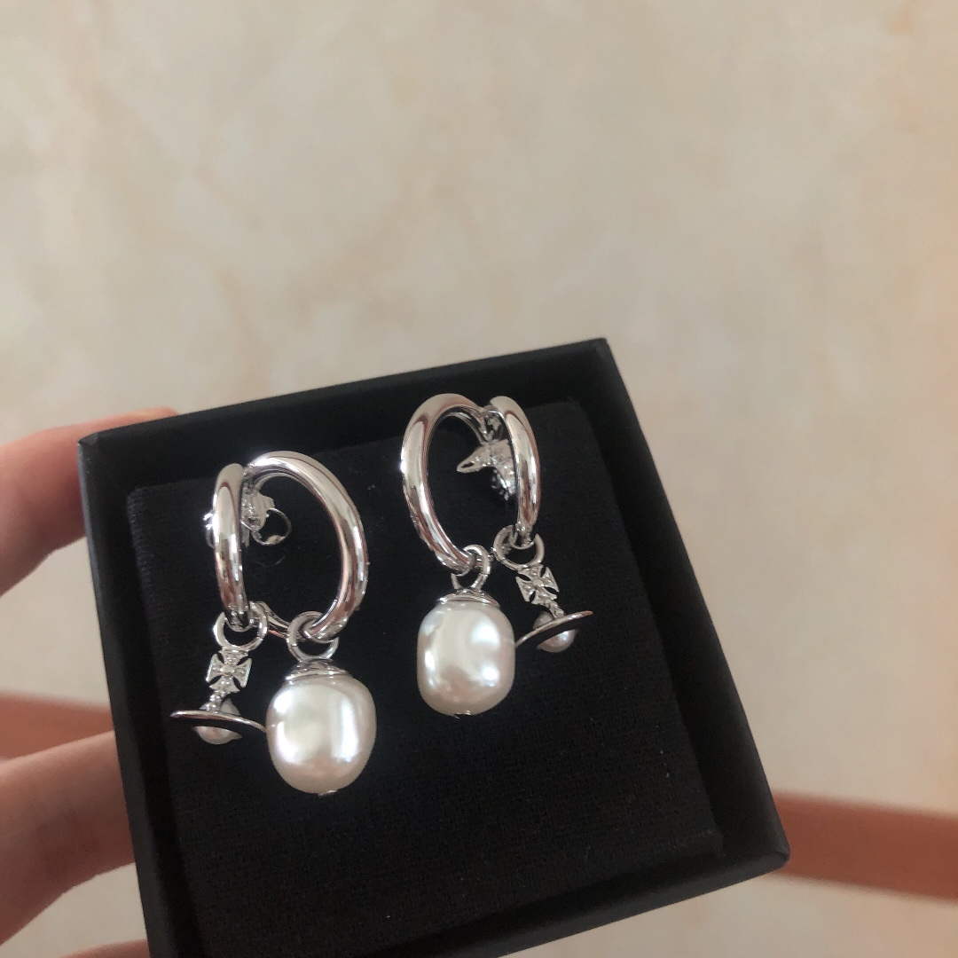 Vivienne Westwood Earrings Fashion Designer Jewelry V805086