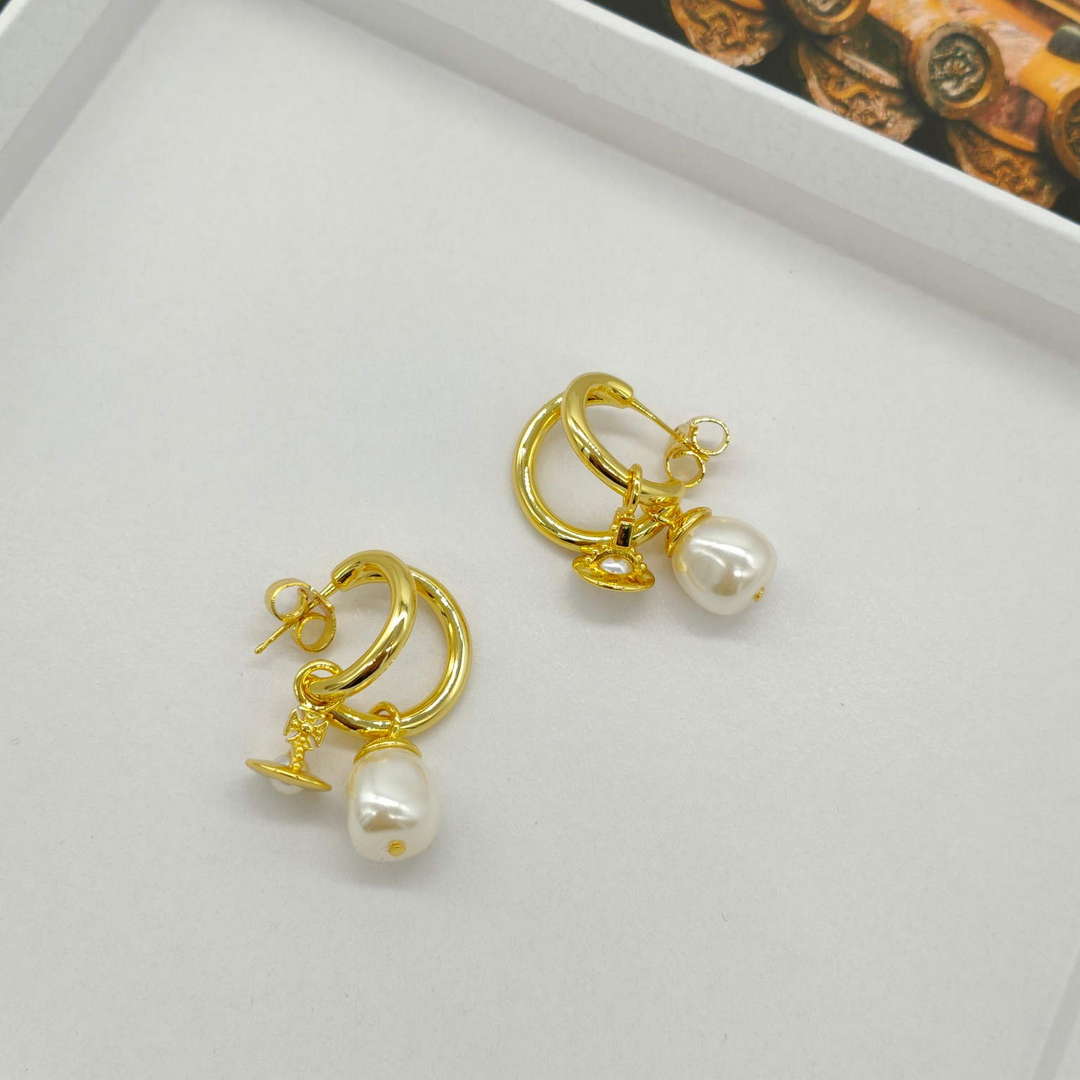 Vivienne Westwood Earrings Fashion Designer Jewelry V805087