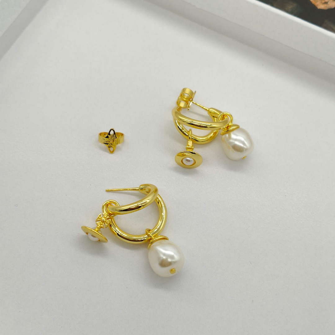Vivienne Westwood Earrings Fashion Designer Jewelry V805087
