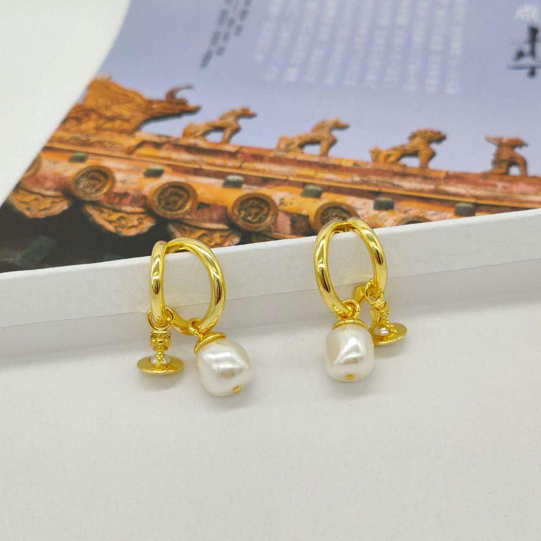 Vivienne Westwood Earrings Fashion Designer Jewelry V805087