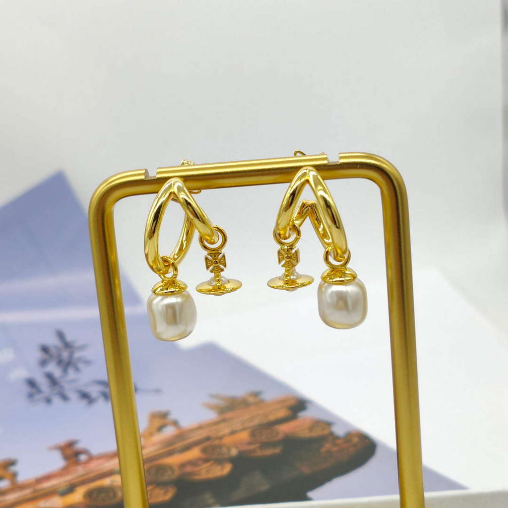 Vivienne Westwood Earrings Fashion Designer Jewelry V805087
