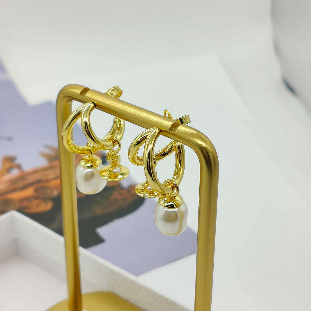 Vivienne Westwood Earrings Fashion Designer Jewelry V805087