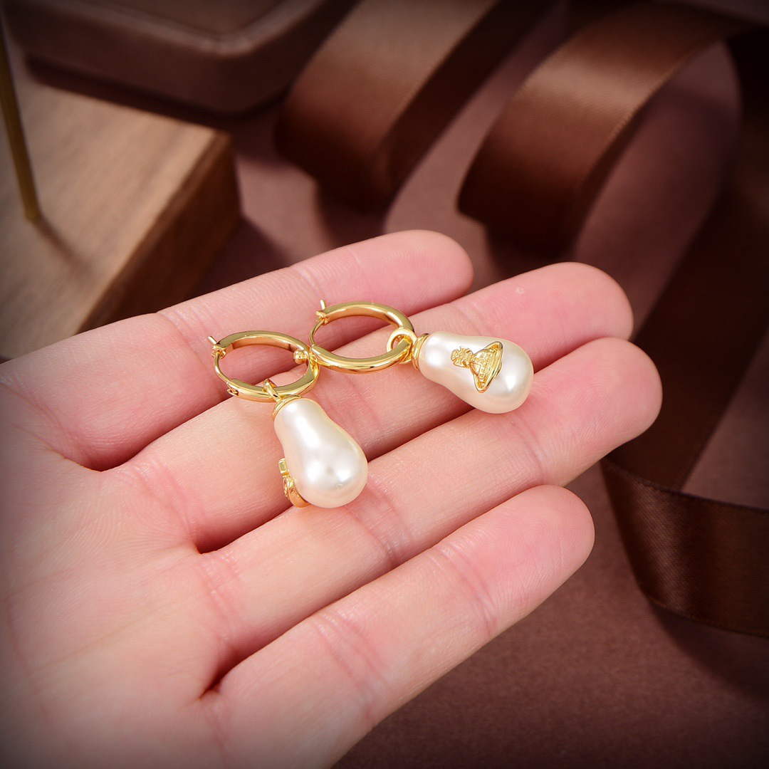 Vivienne Westwood Earrings Fashion Designer Jewelry V805088