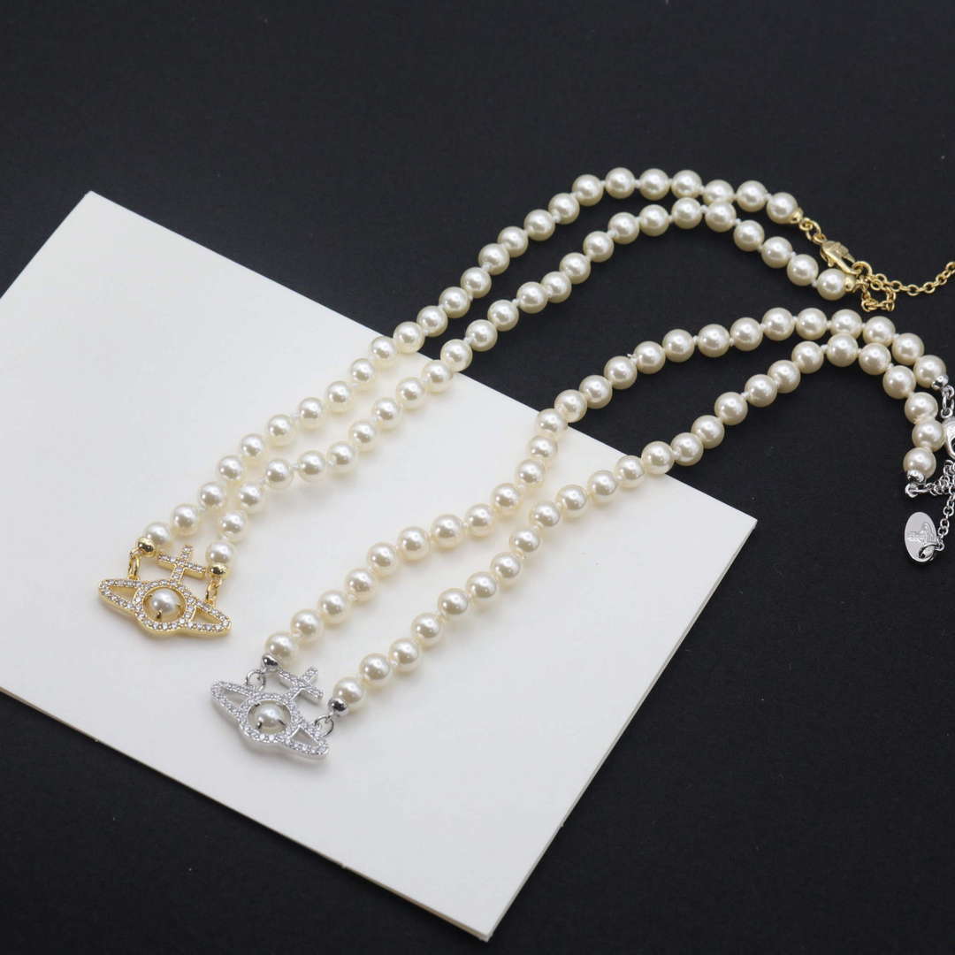 Vivienne Westwood Necklace Fashion Designer Jewelry V805057