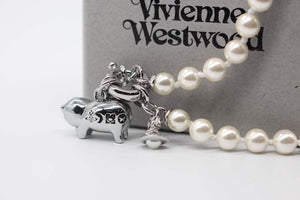 Vivienne Westwood Necklace Fashion Designer Jewelry V805059 - Default Title - View 3