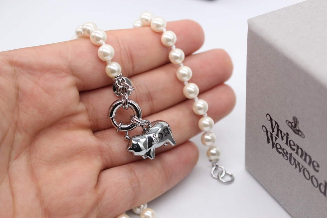 Vivienne Westwood Necklace Fashion Designer Jewelry V805059