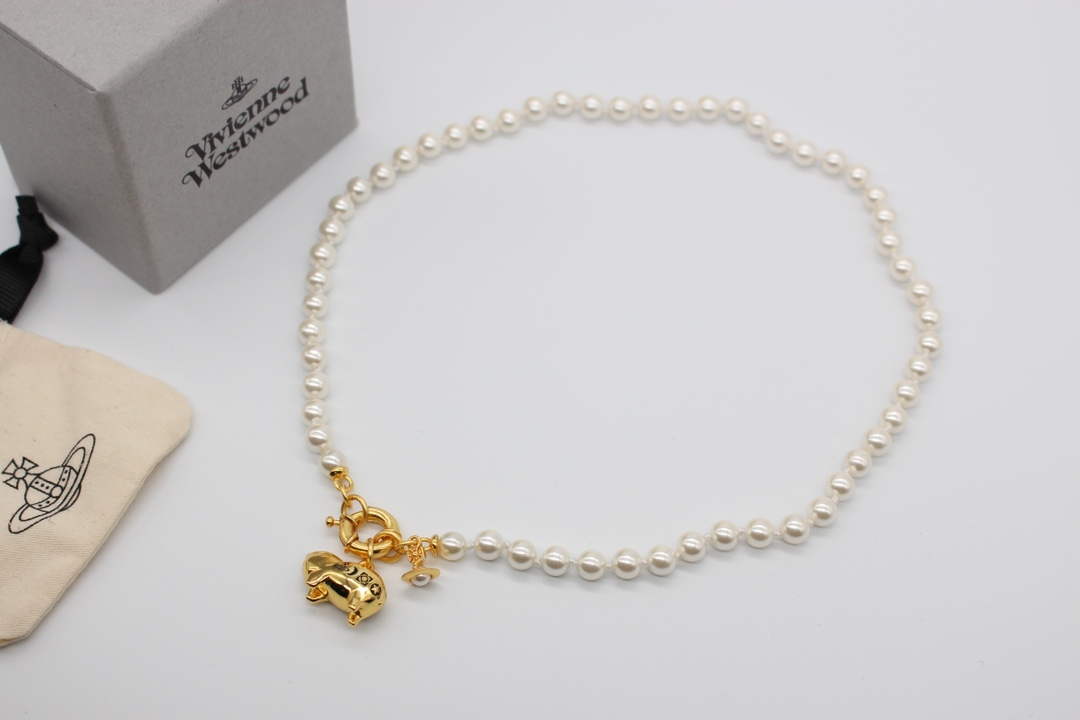Vivienne Westwood Necklace Fashion Designer Jewelry V805060