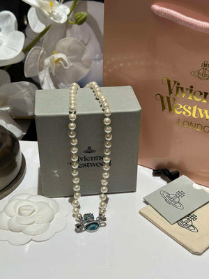 Vivienne Westwood Necklace Fashion Designer Jewelry V805061 - Default Title - View 3