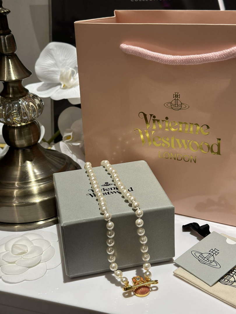 Vivienne Westwood Necklace Fashion Designer Jewelry V805062