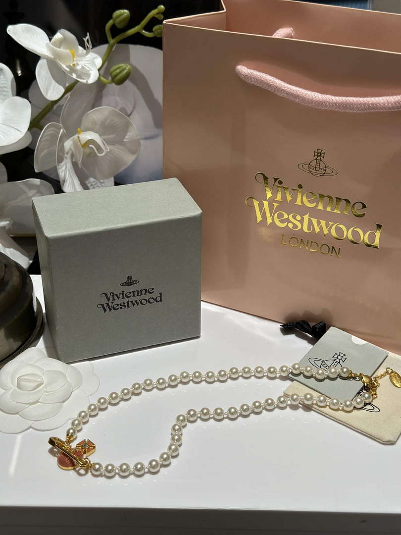 Vivienne Westwood Necklace Fashion Designer Jewelry V805062