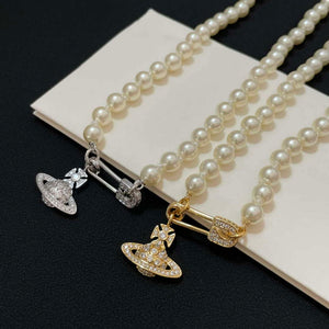 Vivienne Westwood Necklace Fashion Designer Jewelry V805063 - Default Title - View 2