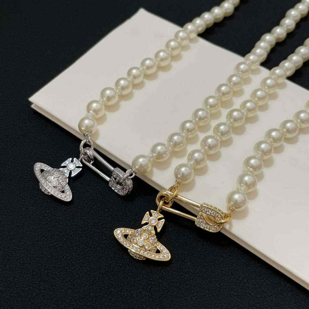 Vivienne Westwood Necklace Fashion Designer Jewelry V805063
