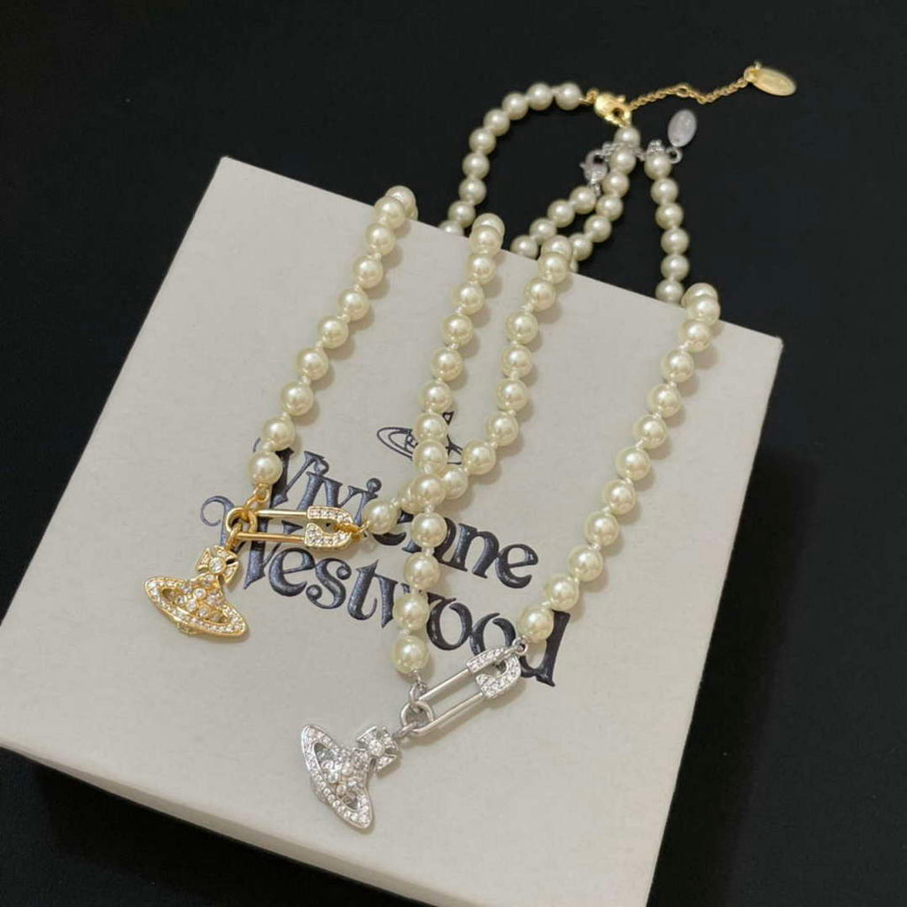 Vivienne Westwood Necklace Fashion Designer Jewelry V805064