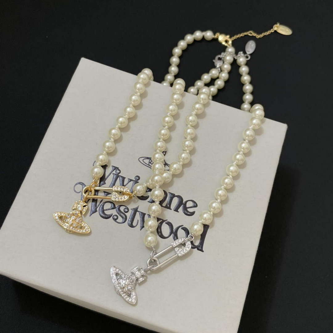 Vivienne Westwood Necklace Fashion Designer Jewelry V805064