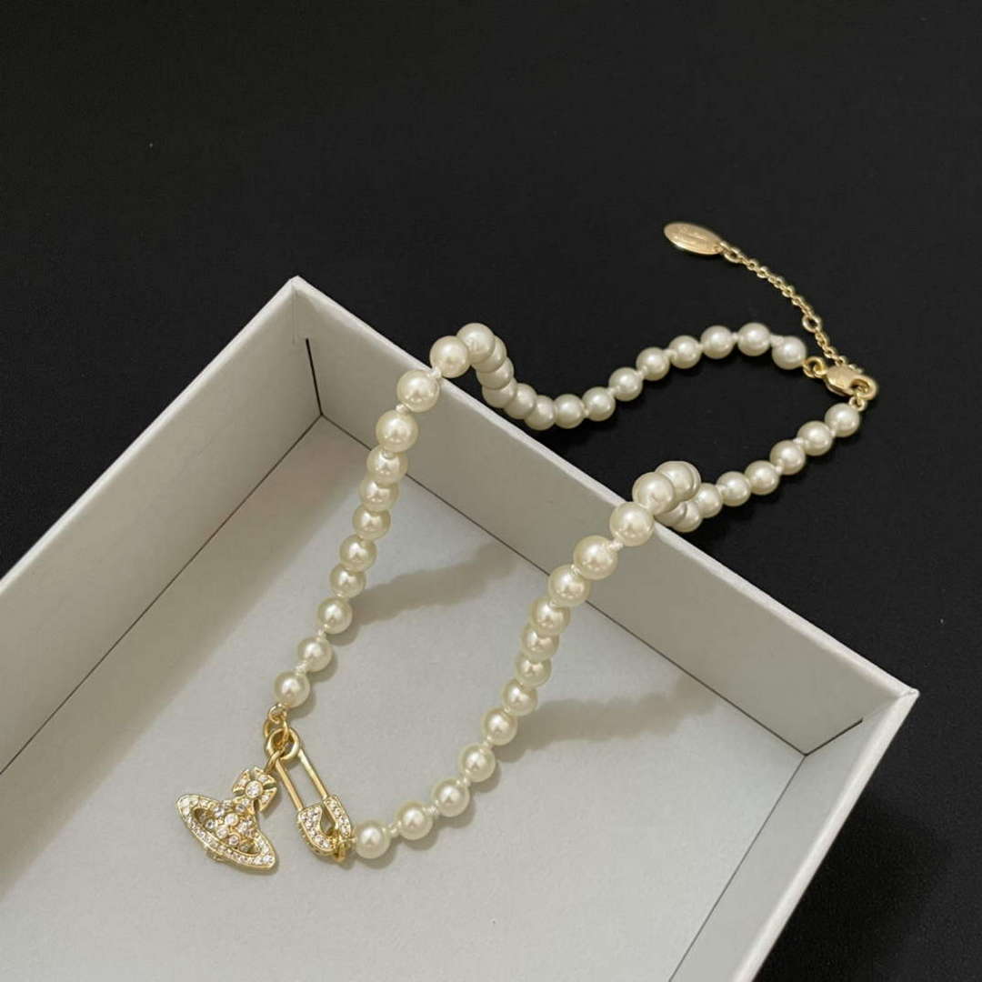 Vivienne Westwood Necklace Fashion Designer Jewelry V805063 - Default Title - View 1