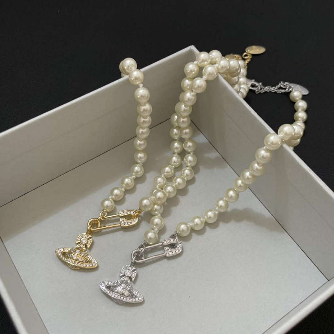 Vivienne Westwood Necklace Fashion Designer Jewelry V805063