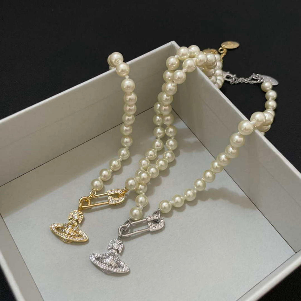 Vivienne Westwood Necklace Fashion Designer Jewelry V805064
