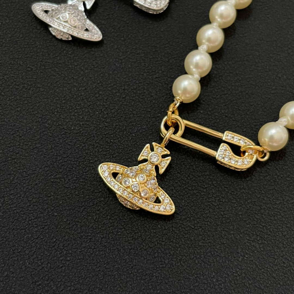 Vivienne Westwood Necklace Fashion Designer Jewelry V805064