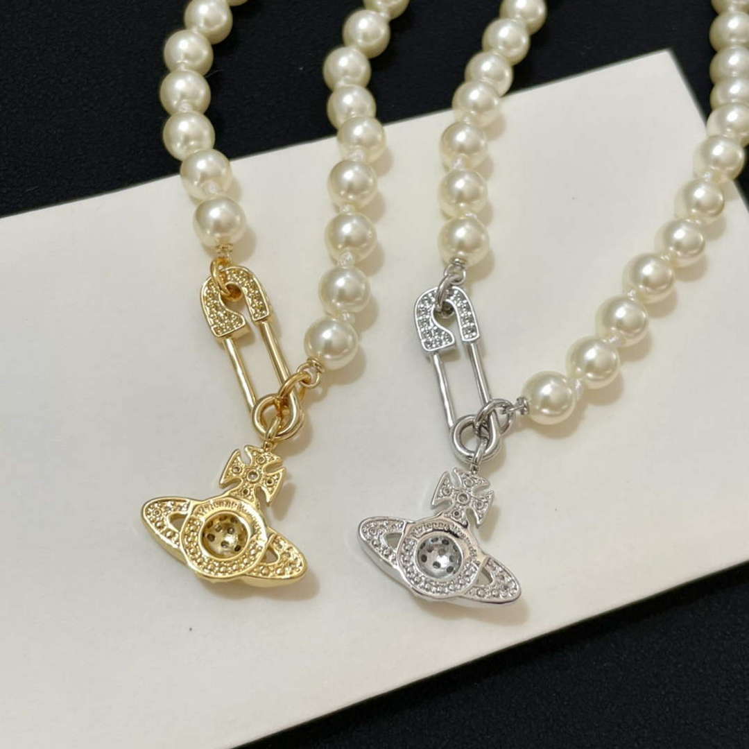 Vivienne Westwood Necklace Fashion Designer Jewelry V805063